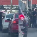 Automovilistas convierten el Periférico en ring para darse un tiro.