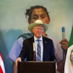 Ken Salazar responde a Sheinbaum por críticas de estrategia de seguridad; “Yo no cambio de posición”, asegura.